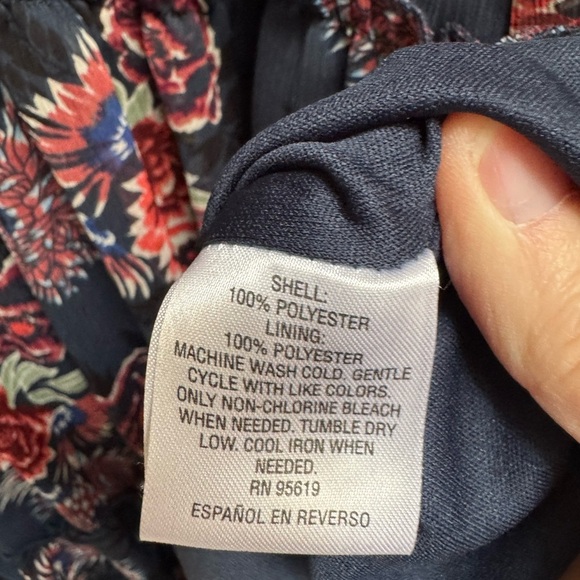 Style & Co Tiered Chiffon Maxi Dress - Picture 5 of 5